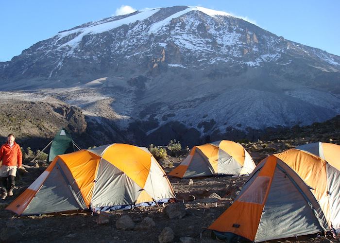 Mount Kilimanjaro camps
