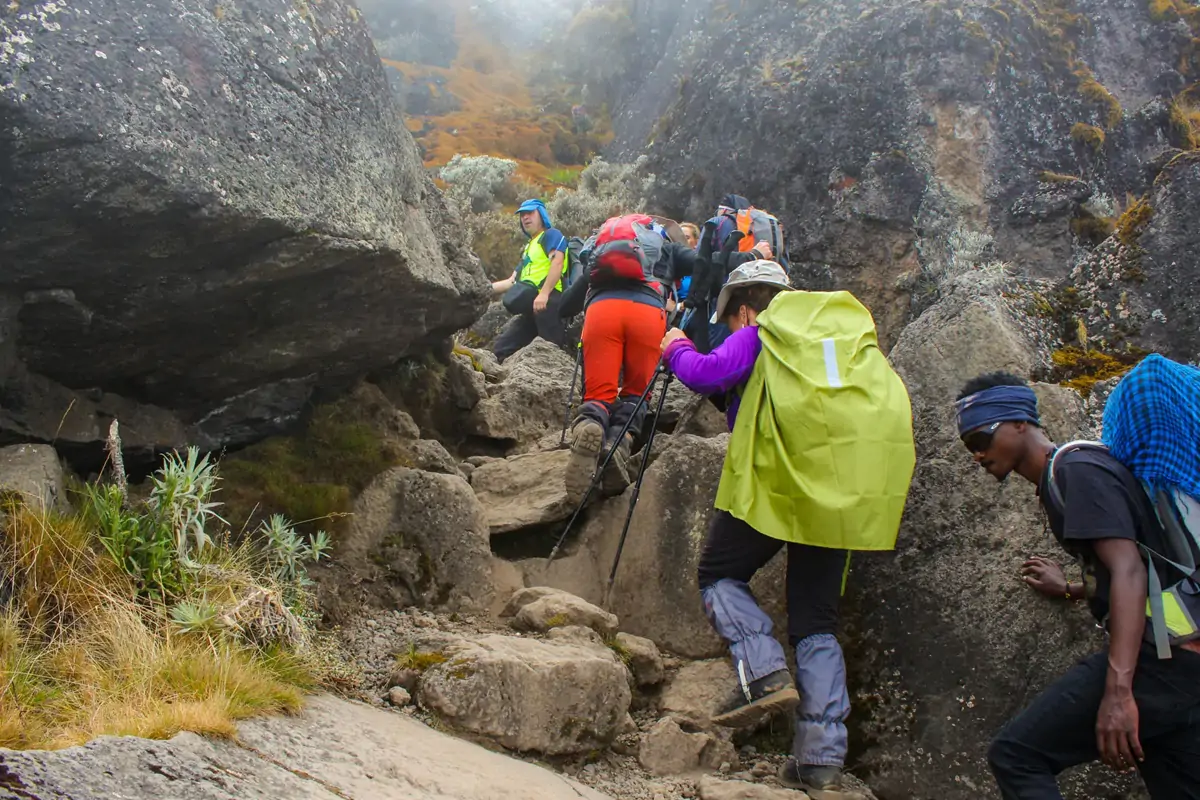 Challenging Umbwe Route