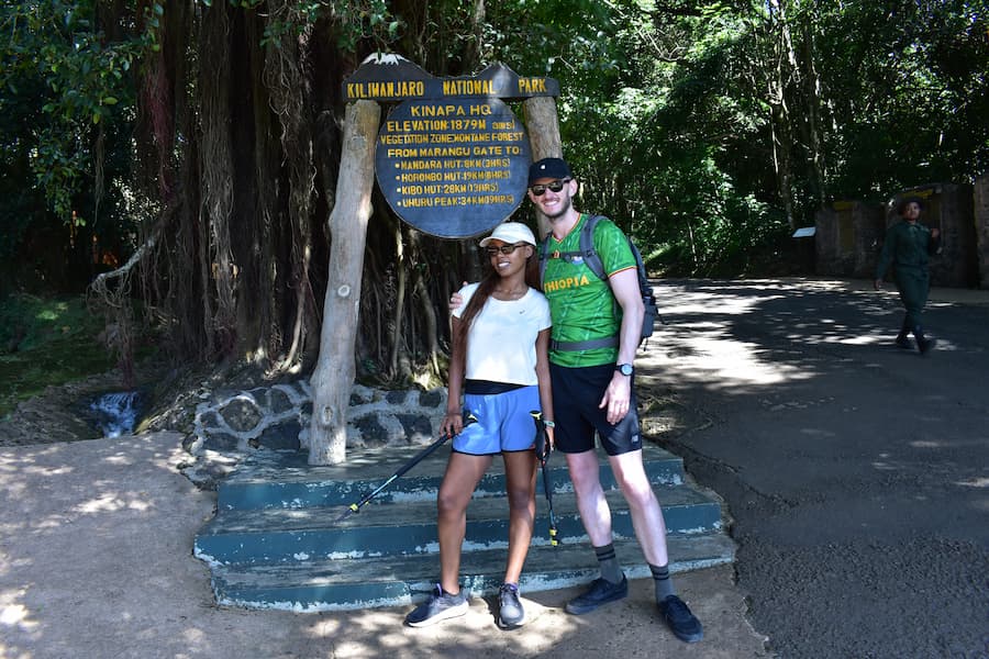 Happy costume marangu route