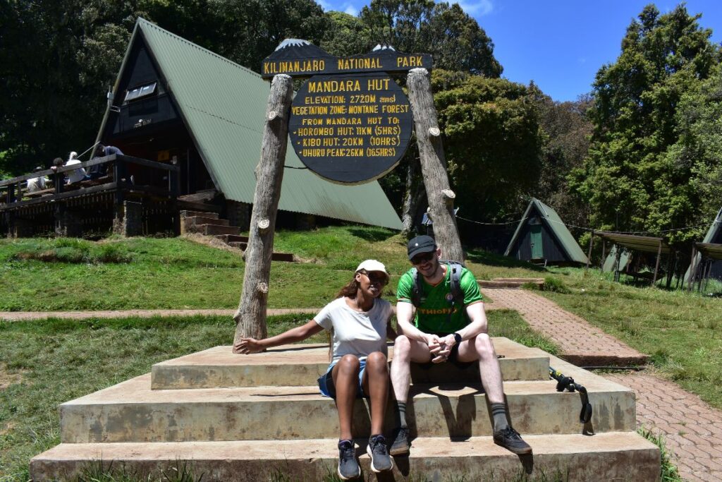 Mandara hut Marangu route
