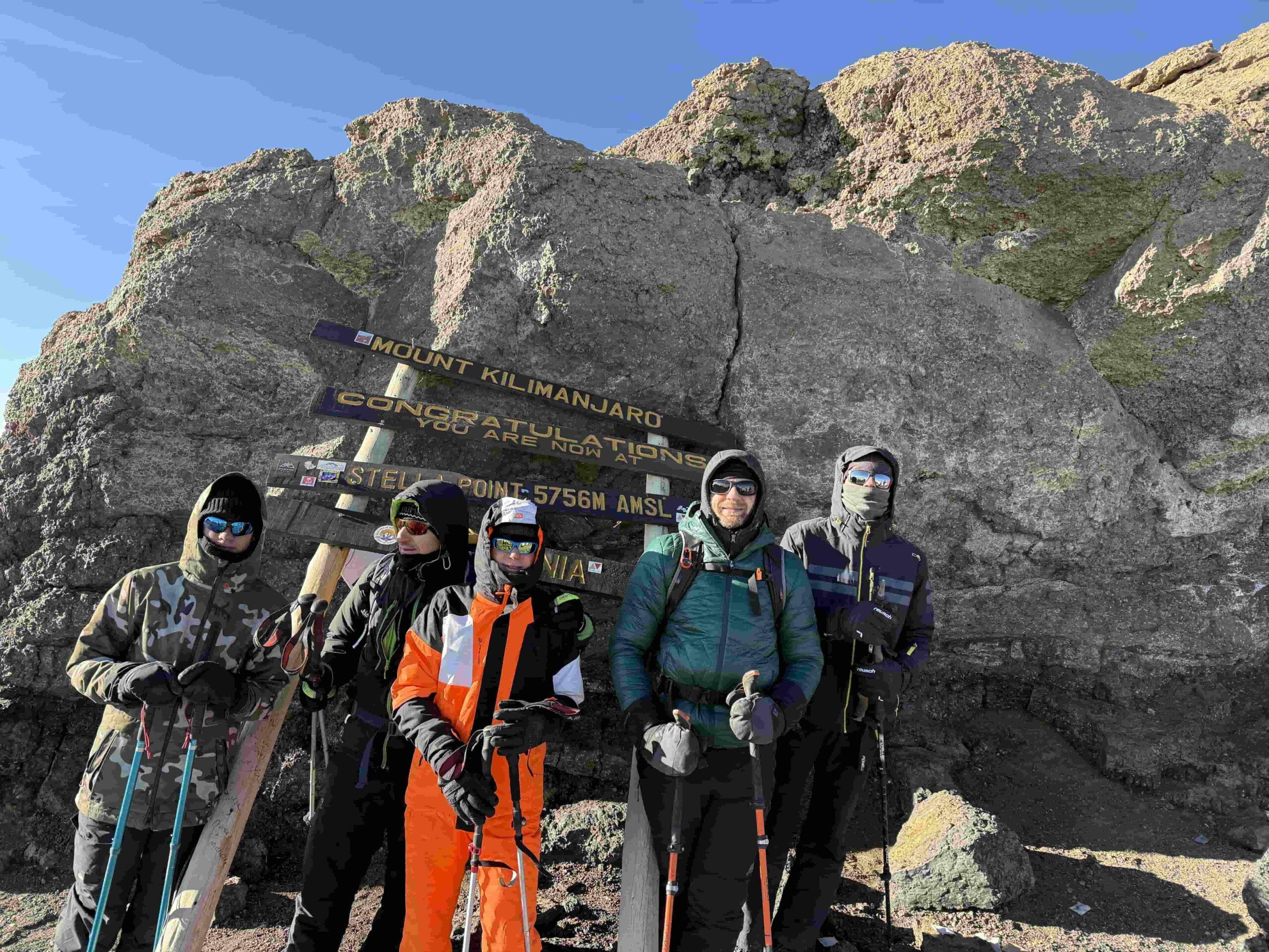 Rongai route on the way to summit