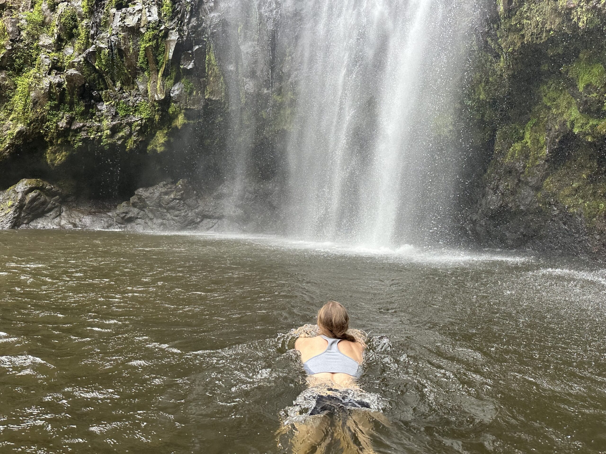 Swimming at Materuni waterfalls 2 scaled