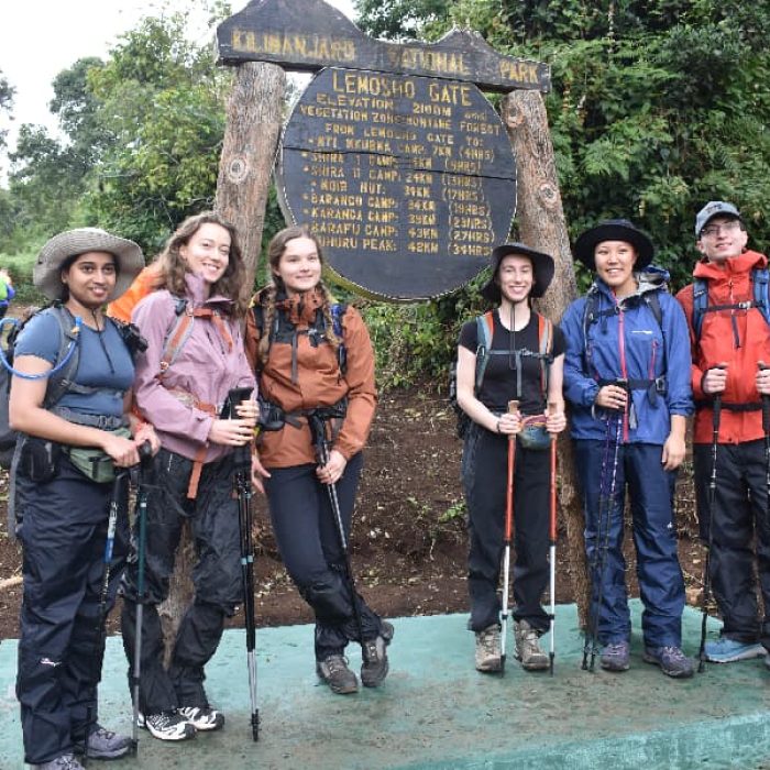 7 days Lemosho route